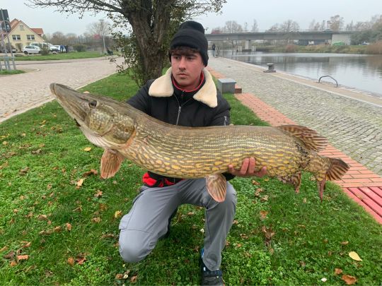 Angeln in Stolpe an der Peene