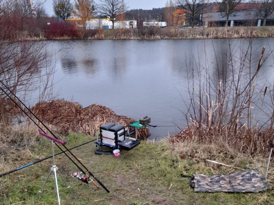 Teich an der Lerchenbreite ALLE ANGELN