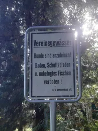 Vereinsgewässer am Südportal