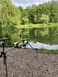 Visvijver Zuid Oost Hoek te Rimburg